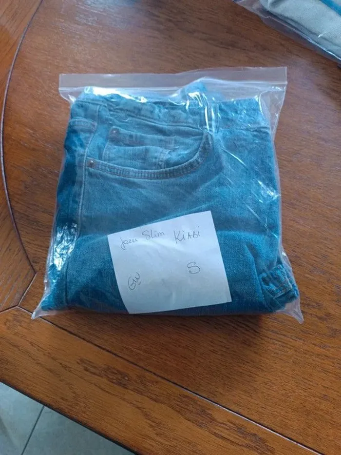 Jean slim bleu Kiabi S - photo numéro 9