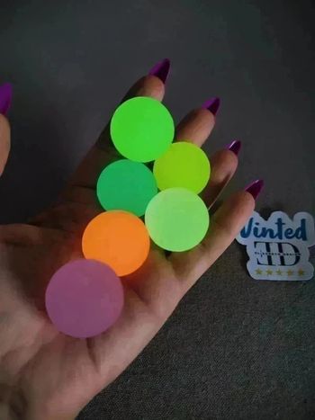 Balle rebondissante lumineuse Snoezelen