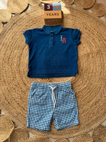 Ensemble été garçon 3 ans