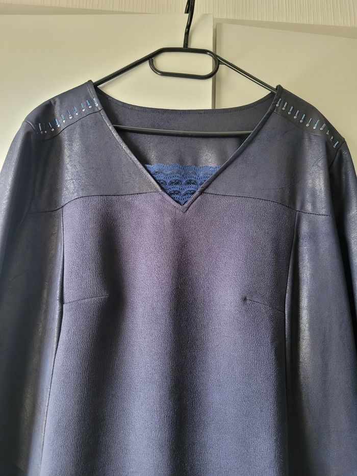 Robe marine taille 52 - photo numéro 3