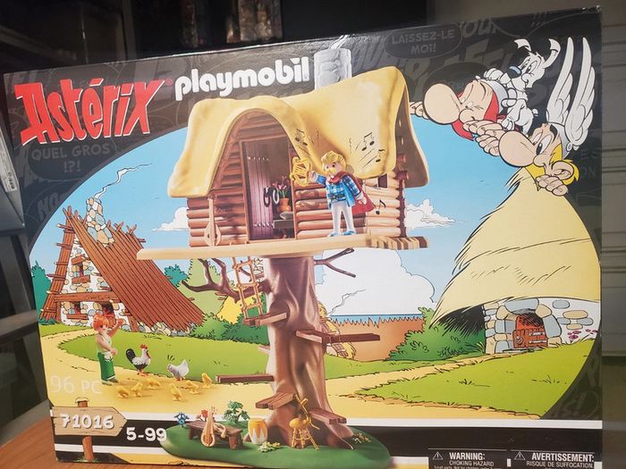 Playmobil Asterix la hutte du barde.