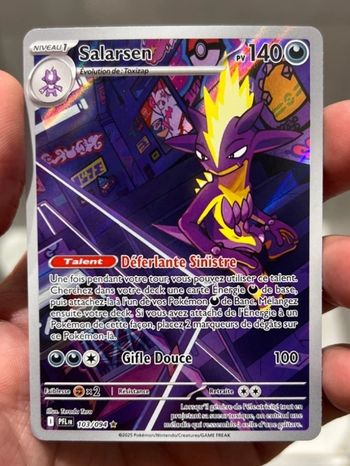 Carte pokémon neuve 🇨🇵 Salarsen 103/094 Flammes fantasmagoriques 
