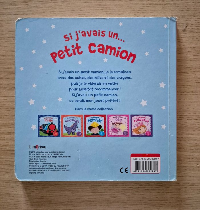 Si j'avais un petit camion - une histoire pour rêver - photo numéro 2
