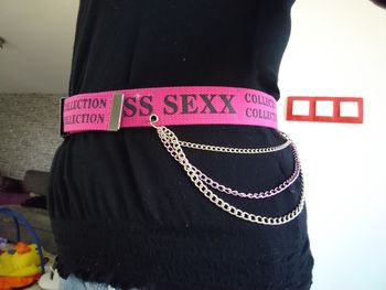 Ceinture rose