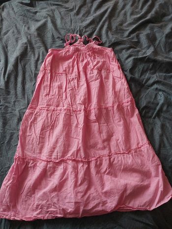 Robe d'été rose taille 8 ans