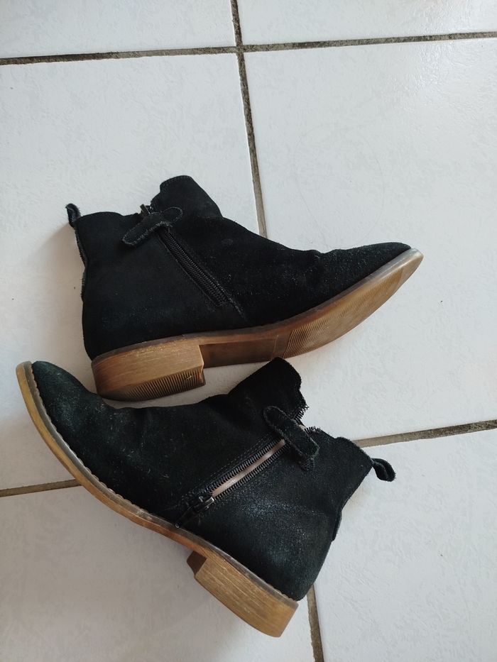 Bottines noires pointure 35 - photo numéro 3