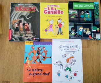 Lot de 8 livres 7-8 ans