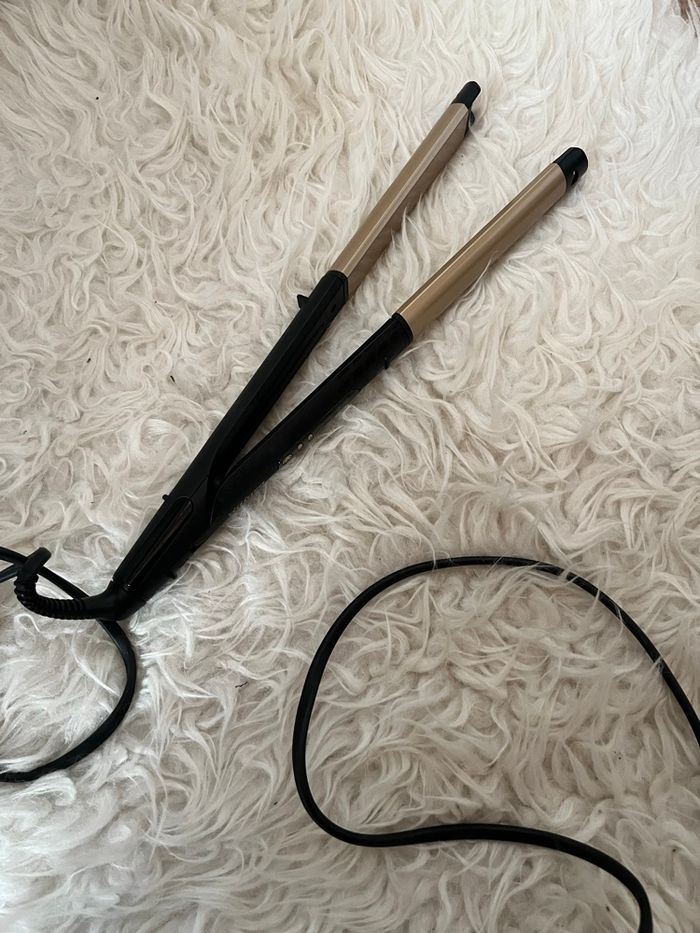 Lisseur boucleur ST440E 2-en-1 - Céramique & Ionique Écran LCD gold TBE 🪮