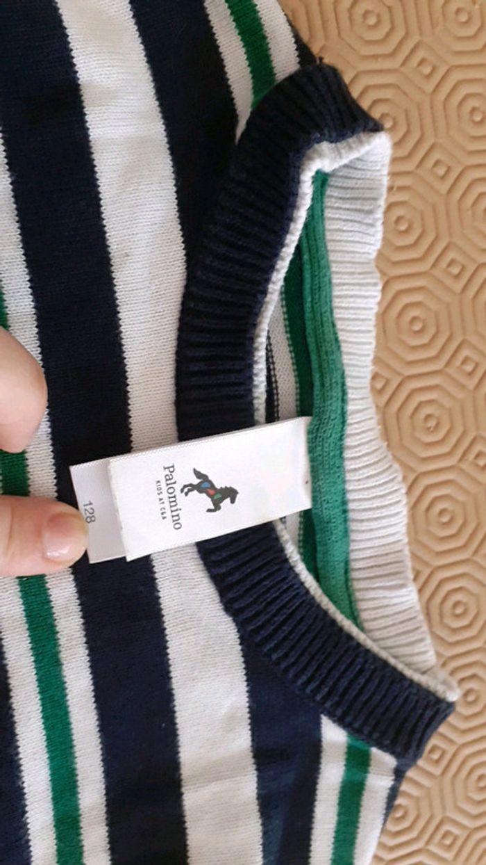 Pull manche longue rayé - photo numéro 3