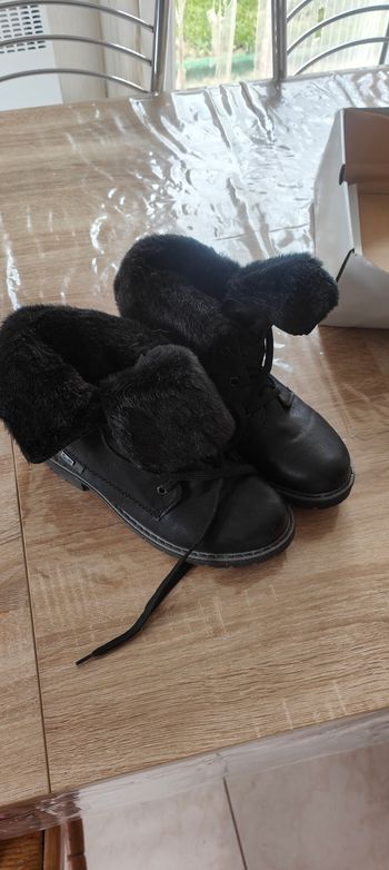 Bottines femme fourré 
