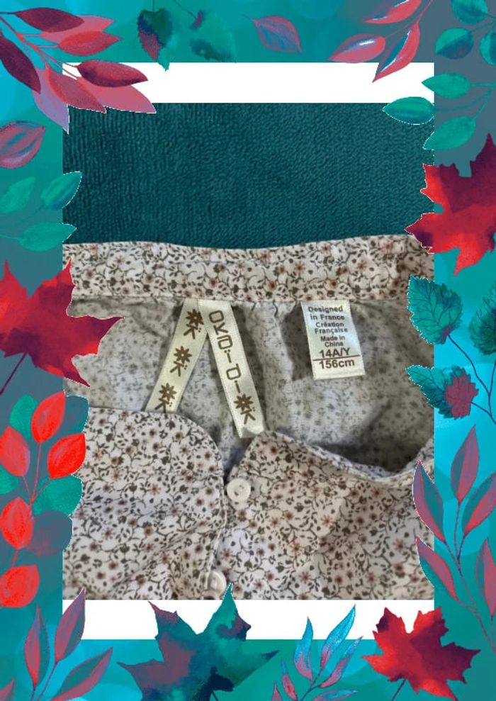 Chemisier okaidi taille 14 ans - photo numéro 3