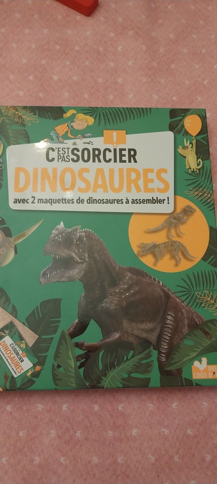 Pochette sur les dinosaures C'est pas Sorcier
