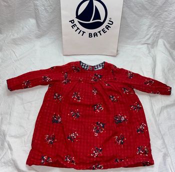 robe Petit Bateau 6 mois