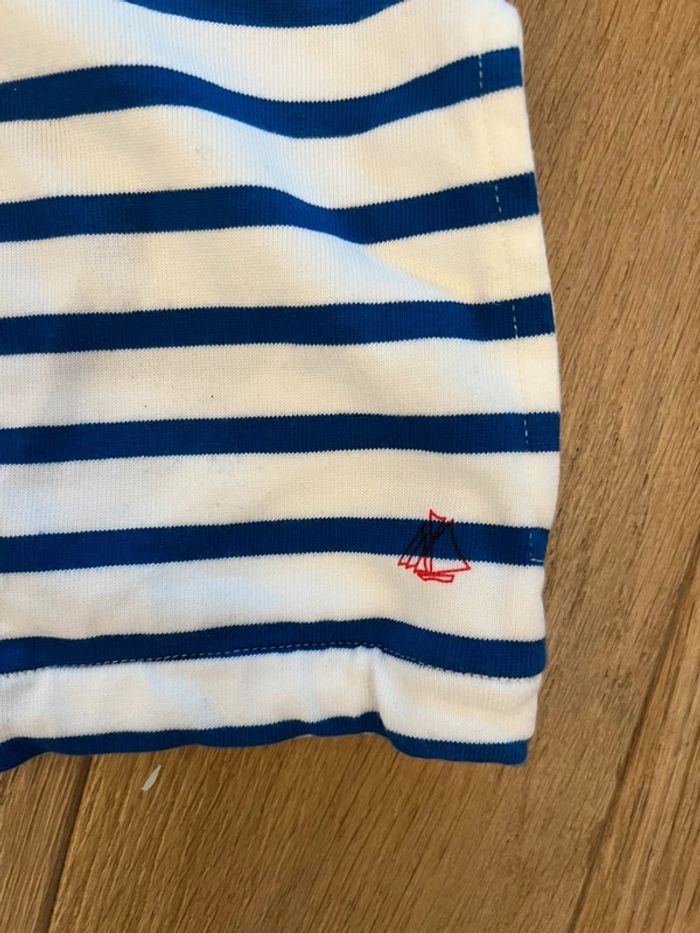 Vend veste marinière petit bateau 6 ans très bon état - photo numéro 2