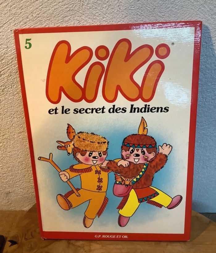 Livre kiki et le secret des indiens