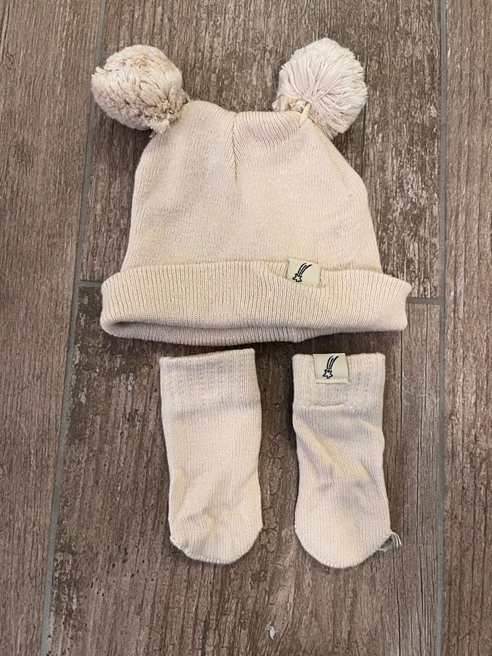 Ensemble bonnet et moufles Zeeman