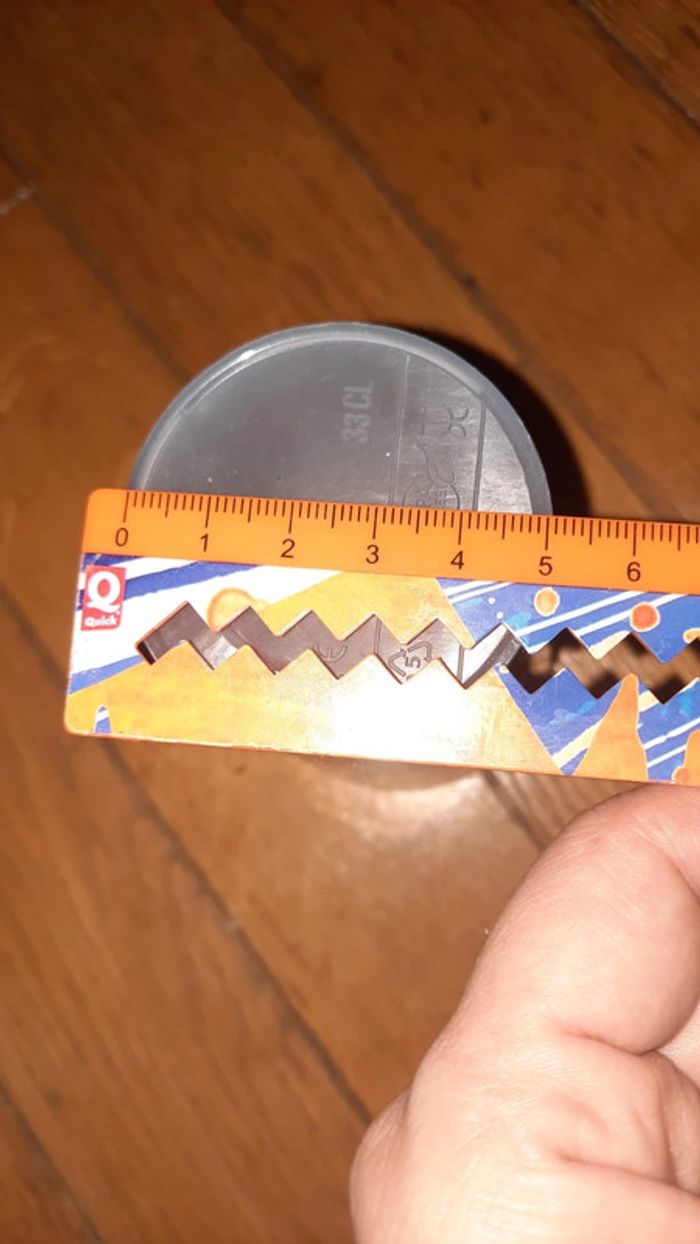 Verre intermarche football coman / dali - photo numéro 6