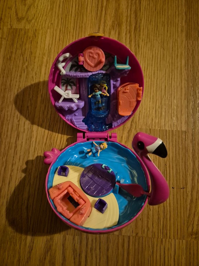 Boîte de polly pocket en très bon état - photo numéro 2