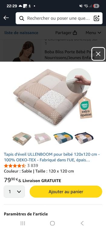 Tapis d'éveil