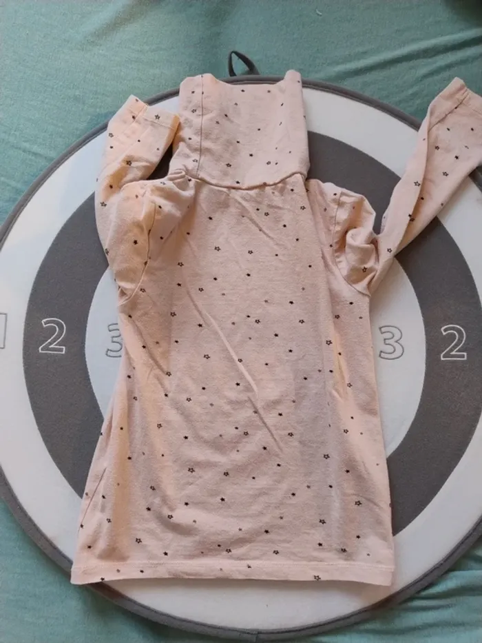 Chemise fille en col roulé - photo numéro 3