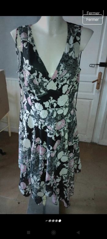 Très belle robe longue f46