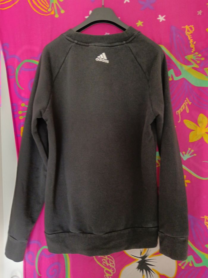 Sweat adidas noir et blanc L - photo numéro 3