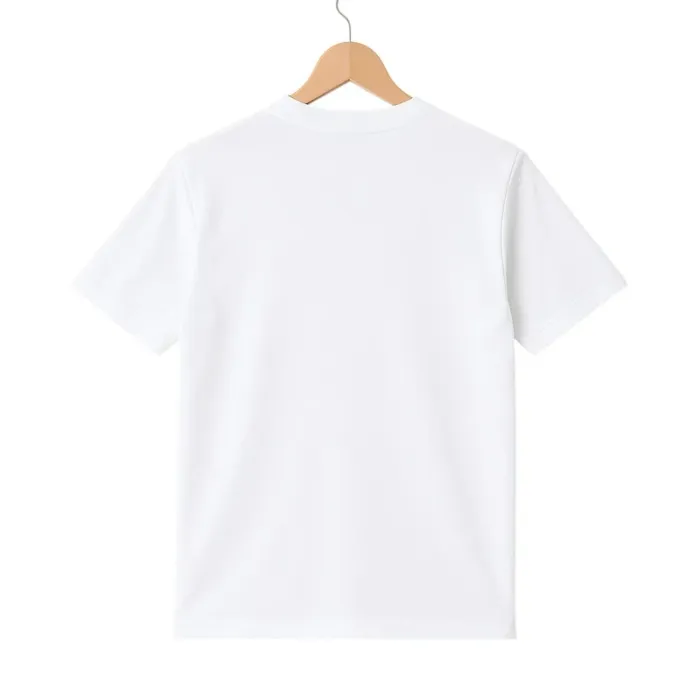 T shirt blanc 100% coton taille L - photo numéro 2