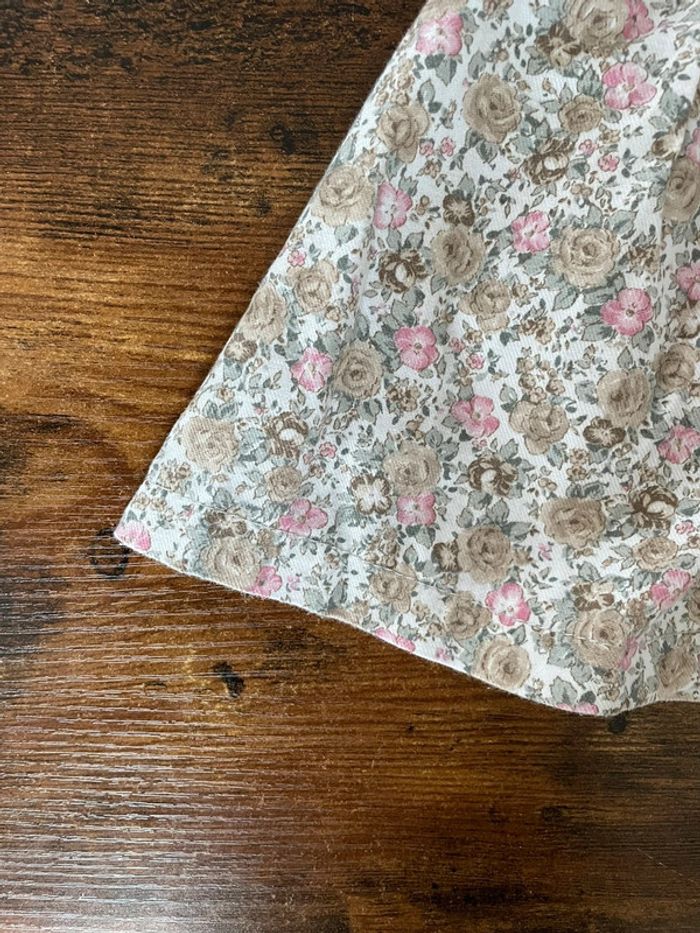 Robe liberty gris avec col - photo numéro 2