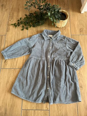 Robe hiver velours Zara