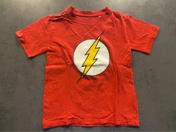 T-shirt Flash taille 4/5 ans Mandarin