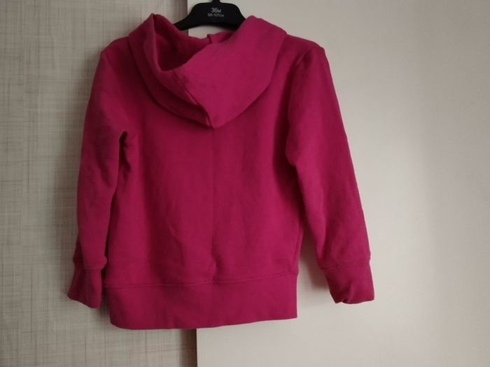 Sweat à capuche fushia Disney 4ans - photo numéro 2