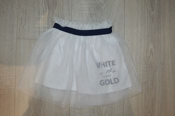 Jupe tulle blanche Z 4 ans