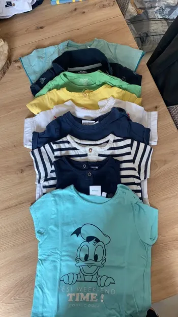 Lot de 9 t shirt