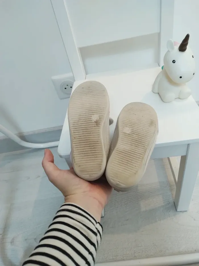 Chaussons chaud fille T 24 kiabi - photo numéro 4