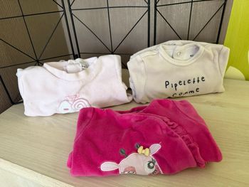 Lot de 3 pyjamas bébé