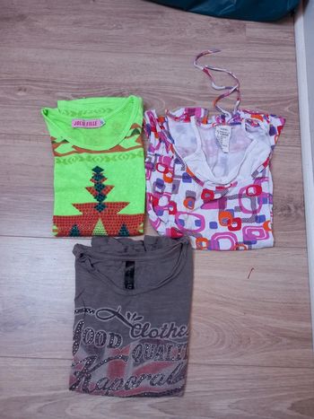 Lot 3 débardeurs (12 ans)