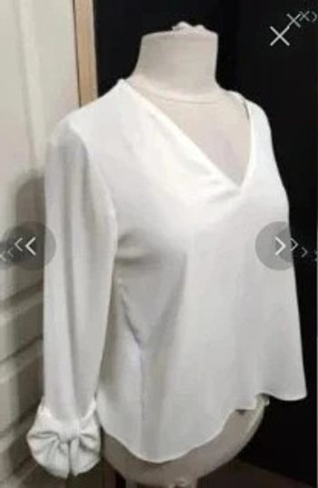 Blouse blanche Zara t 38