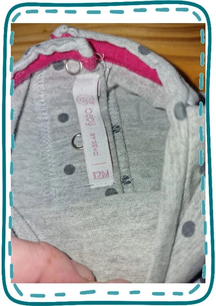 T-shirt à manche longue 12 mois - photo numéro 2