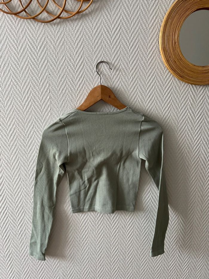 Top manches longues femme XS Stradivarius - photo numéro 3