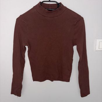 Sous pull marron