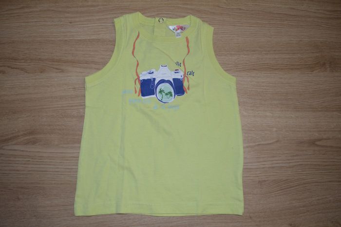 Débardeur appareil photo Kidkanai 3 ans