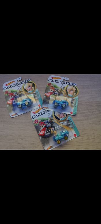 Voiture hot wheels Mario kart rosalina