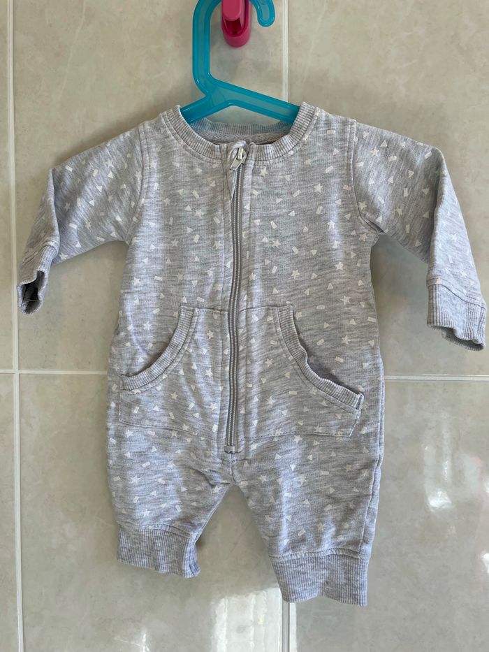 Pyjama léger mixte sans pied 3 mois