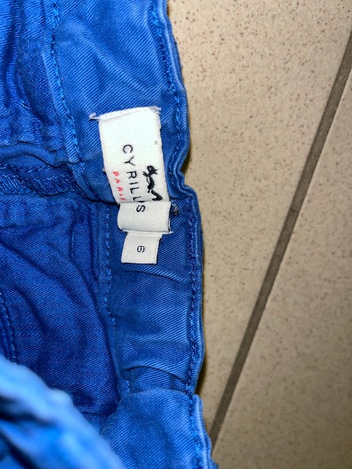 short cyrillus 6 ans bleu garçons - photo numéro 2