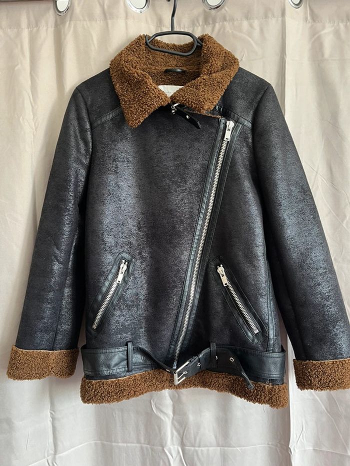 Manteau aviateur Zara taille XS - photo numéro 2