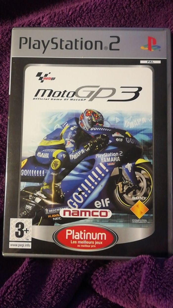 Jeu PS2 Moto GP 3
