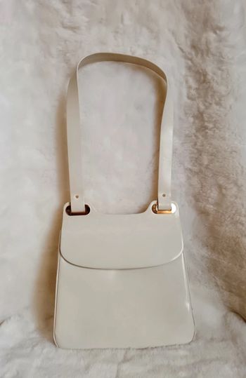 Sac baguette vintage en cuir Les Sacs Fabienne