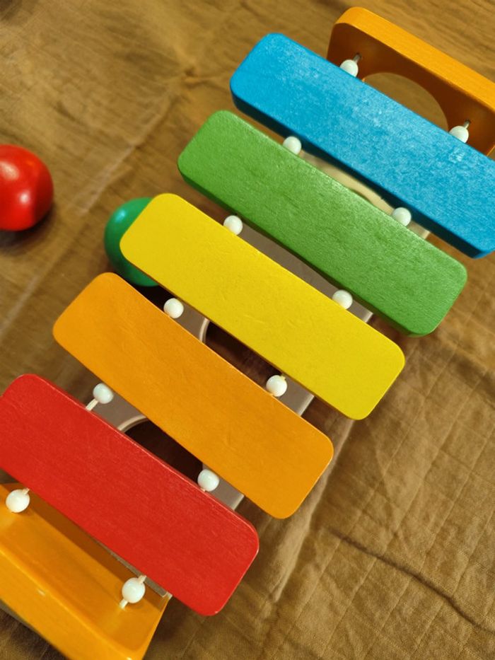 Jouet d'éveil tape tape marteau xylophone - photo numéro 4