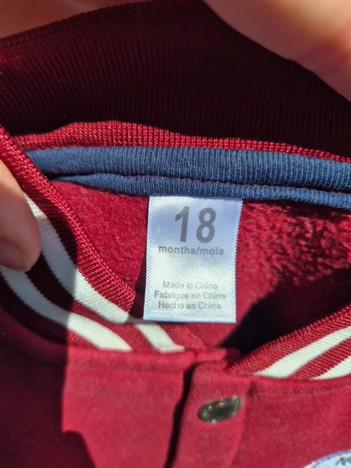 Gilet garçon football américain - photo numéro 3