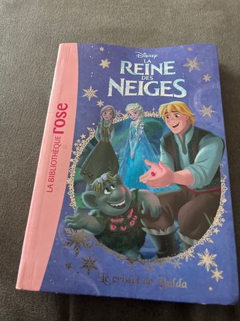 Livre bibliothèque rose la reine des neiges tome 19